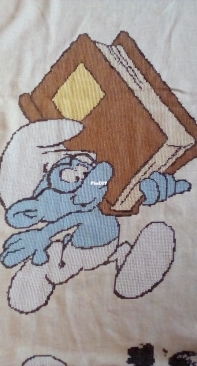 Reading smurf.