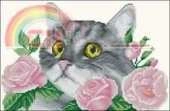 Ledi (Lady) 01051 - Cat in Roses XSD