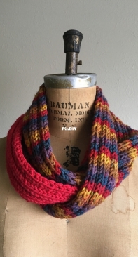 Triple Rib Infinity Scarf by KnitPurl Kitten-Free