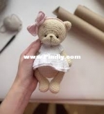 Funny Rabbit Toys - Daria Toys - Mishuta Shop - Alena / Daria Konurkina - Marshmallow set for a bear -  Дарья Конуркина - Зефирный комплект для мишки - Russian