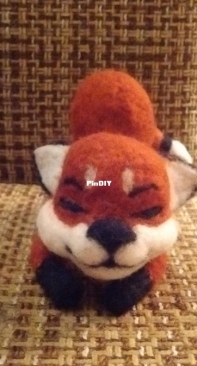 Summer fox - needle felting