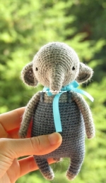 Little Owlet - Crochet elephant