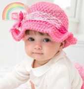 Red Heart - LW3810 - Trish Warrick - Country Baby Diaper Cover & Hat - Free