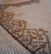 Permin 10-1711 Camelia Tablecloth - WIP