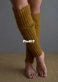 Lovely Ribbed Legwarmers by Purl Soho free