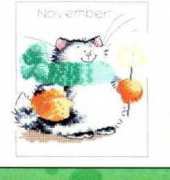 Heritage  CCCC820  Margaret Sherry  Calendar Cats  2007