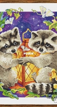 Raccoons by Svetlana Kaymak