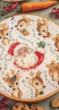 Sleigh Bells Ring by Maria Diaz from Cross Stitcher 339 PCS