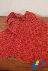 Gap Honeycomb Scarf by Karine Louis Jacques -English,French -Free