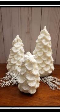 Carol Hladik Designs - Carol L Hladik - Winter Tree Trio