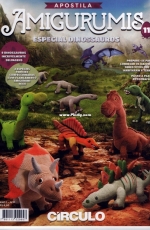 Círculo - Amigurumis 11 - Epecial Dinossauros - Spanish
