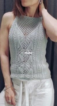 Elsa Top by Svetlana Lisova - Russian