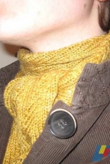 Herringbone Scarf by Anne Robinson -Free