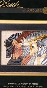 Mill Hill - Laurel Burch LB30-1712 Moroccan Mares