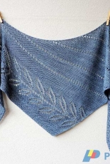 Silverleaf Shawl by Lisa Hannes