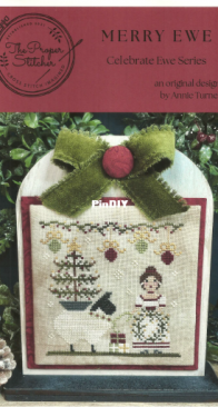 The Proper Stitcher - Celebrate Ewe Series - Merry Ewe by Annie Turner