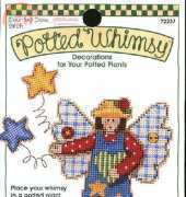 Dimensions 72237 Potted Whimsy - Folk Angel