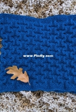Athabasca Falls Cowl by Vikki Perkins-Free