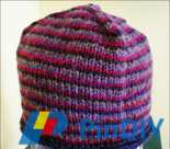 Stash Buster Striped Hat by Deb Gemmell - Free