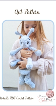 Mimi Magic Crochet Art - Monika Peshtani - Ant