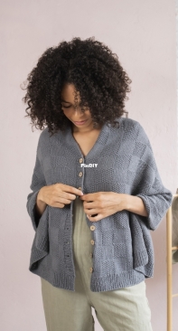 Snowdrop Wrap by Georgia Farrell