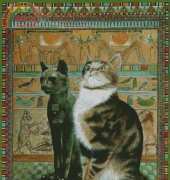 HAED HAELAI 116 Twiglet with Eqyptian Cat by Lesley Anne Ivory XSD