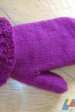 Lovely Lacy Cuff Mittens by Julie Hamilton -Free