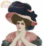 Artecy Cross Stitch - Victorian Belle by Harrison Fisher