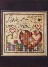 Stoney Creek PM405 Love with an Open Heart in spanish and portuguese .pat