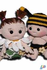 Zhaya Designs - Little Flowers and Bees - Dutch - Free