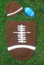 Tupelo Honeys- Football Cocoon and Hat Set