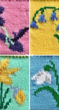 Ruby and the Foxes - Flowers Intarsia - English