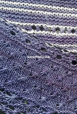 Lavender Dreams Shawl by Sue Kay Knits - Free