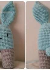 Rattle bunny two legged