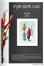 Coricamo 10020 Parisian Chic From Dein Kreuzstich Magazin 6-2016