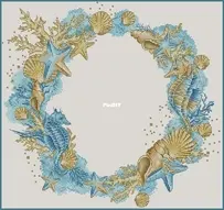 Sea wreath by Daria Matrakova XSD