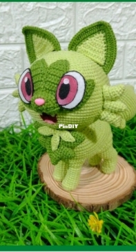 Pumpi Crochet - Fernanda Reyes - Sprigatito - Spanish