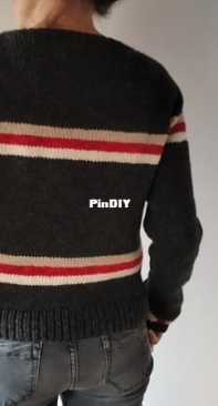 Névé Sweater by Stephanie Roul - English, French - Free