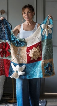 Expression Fiber Arts - The Crocheting Carr - Elisabeth Carr - Flores