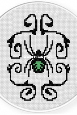 Daily Cross Stitch - Baroque Spiders