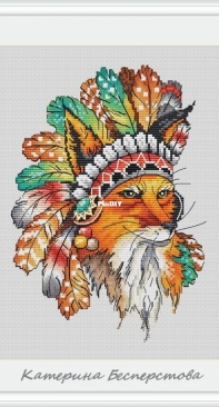 Fox Spirit Animal by Katerina Besperstova