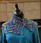 Topsy Turvy Cowl by Fiesta Yarns