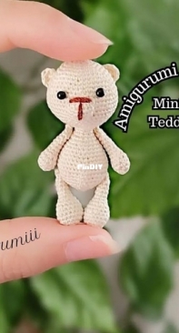 Ebrugurumiii - Miniature Teddy Bear - Free