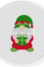Daily Cross Stitch - Christmas Gnome