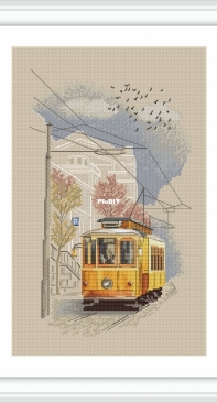 Portuguese Tram by Anna Ulchitskaya