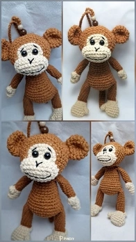 Monkey amigurumi