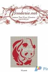 Broderie.net - Grandsire Jean-Louis - Le Panda - Free
