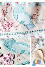 Red Brolly - Pretty Comforts of Home Tea Towel - Free
