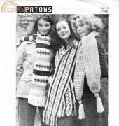 Patons 319 Scarves  - Free
