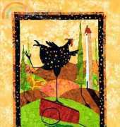 Debi Hubs-Chicken A La Carte Applique Quilt Pattern 2003DH-CC07